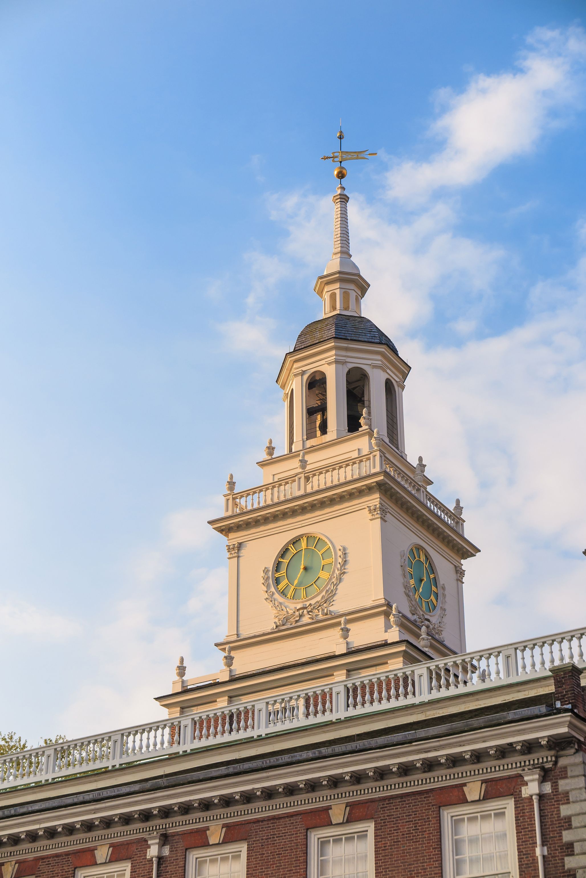 Independence Hall in Philadelphia, Pennsylvania.